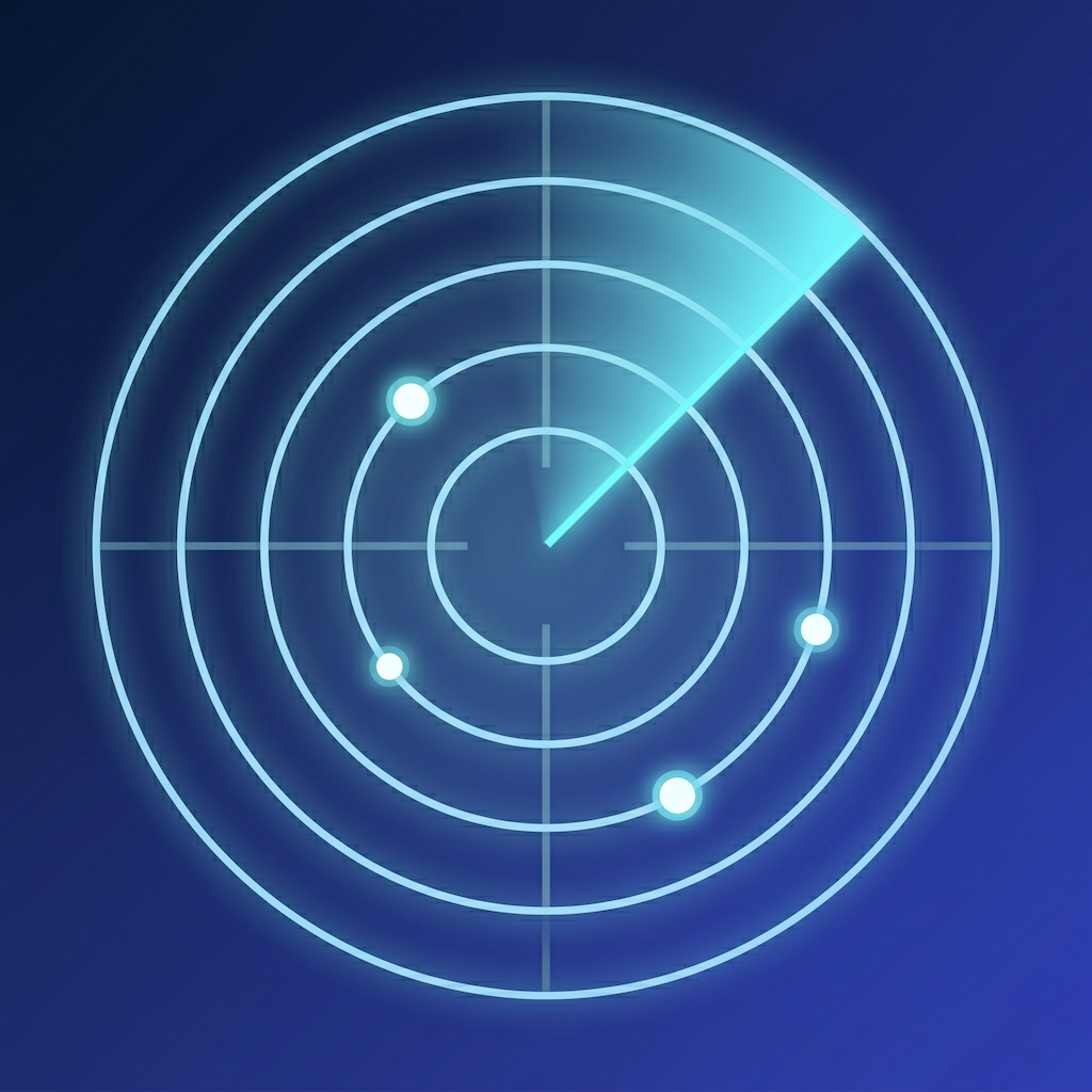 NetScanPro app icon — privacy-first iOS Wi-Fi network scanner